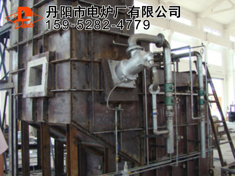 天然气连续集中熔化炉